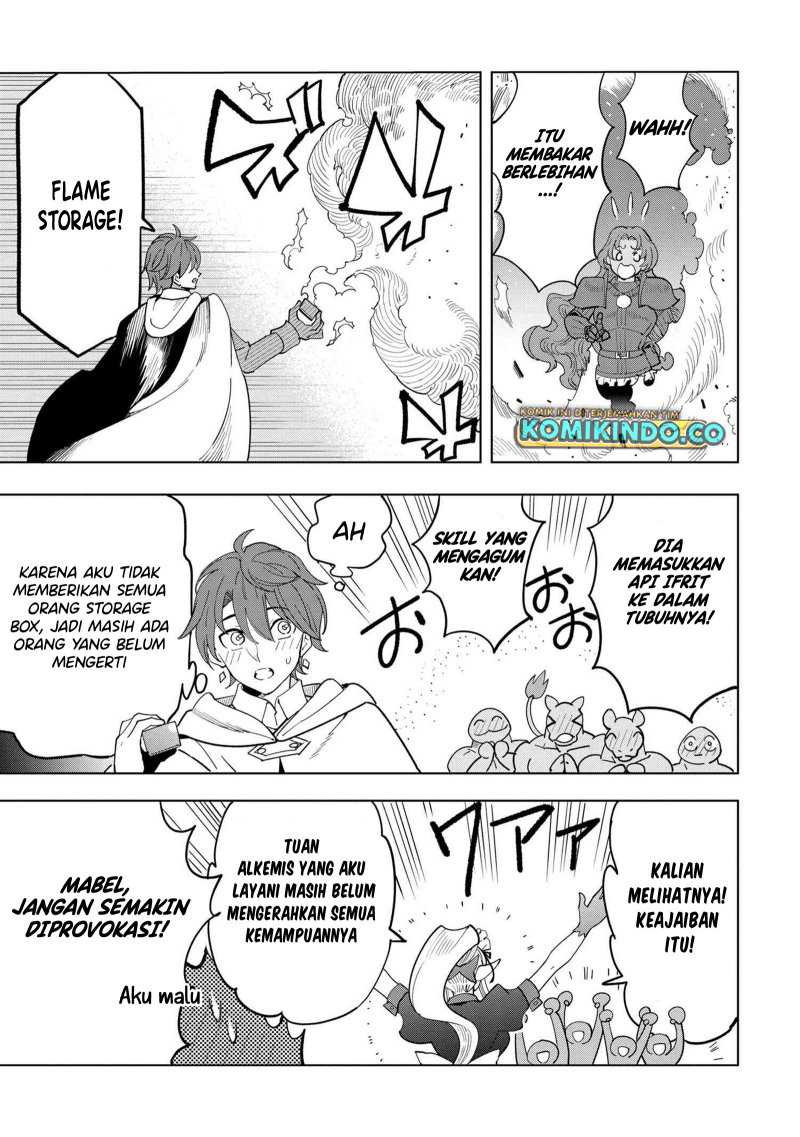 Souzou Renkinjutsushi wa Jiyuu wo Ouka suru: Kokyou wo Tsuihou saretara, Maou no Ohizamoto de Chouzetsu Kouka no Magic Item Tsukuri-houdai ni Narimashita Chapter 15.5 Gambar 4