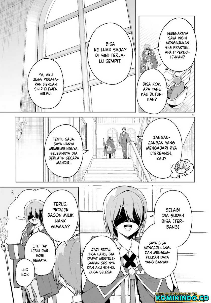 Majutsushi Kunon wa Miete Iru Chapter 27.1 Gambar 3