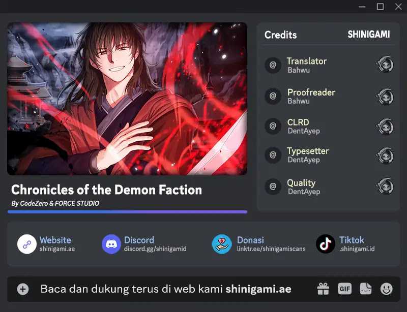 Baca Komik Chronicles of the Demon Faction Chapter 85 Gambar 1