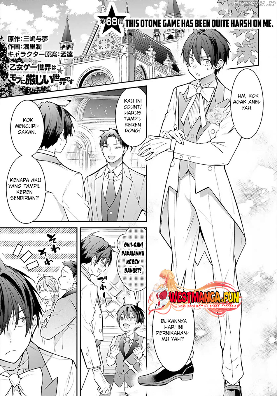 Baca Otome Game Sekai wa Mob ni Kibishii Sekai Desu Chapter 68 Gambar 2