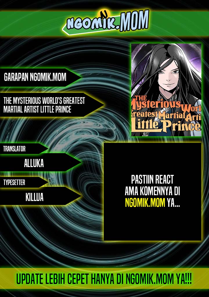 Baca Komik The Mysterious World’s Greatest Martial Artist Little Prince Chapter 29 Gambar 1