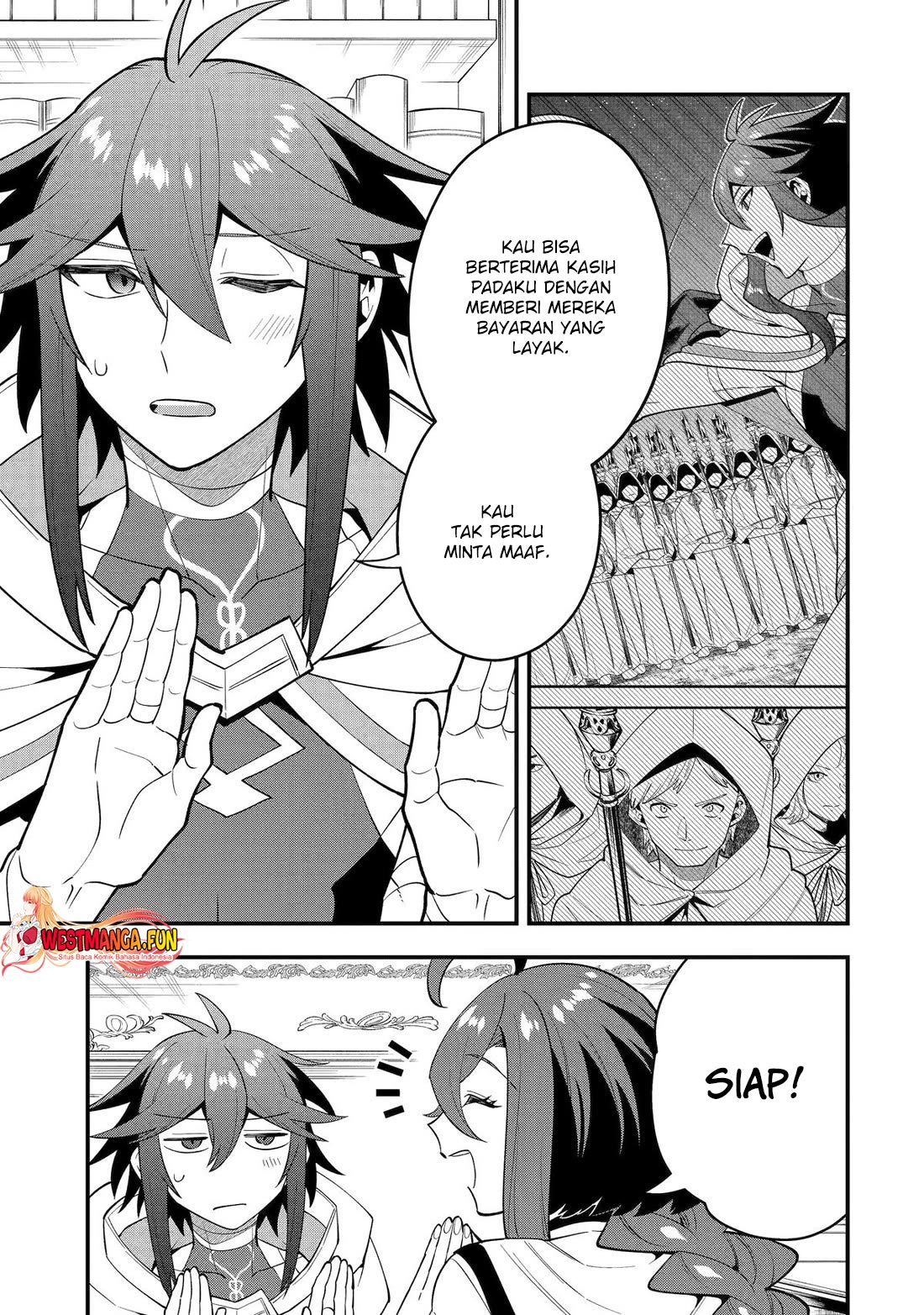 Kouryakuhon o Kushi Suru Saikyou no Mahoutsukai ~”meirei sa sero” to wa Iwa Senai Oreryuu Mao Tobatsu Saizen Ruuto ~ Chapter 64 Gambar 25