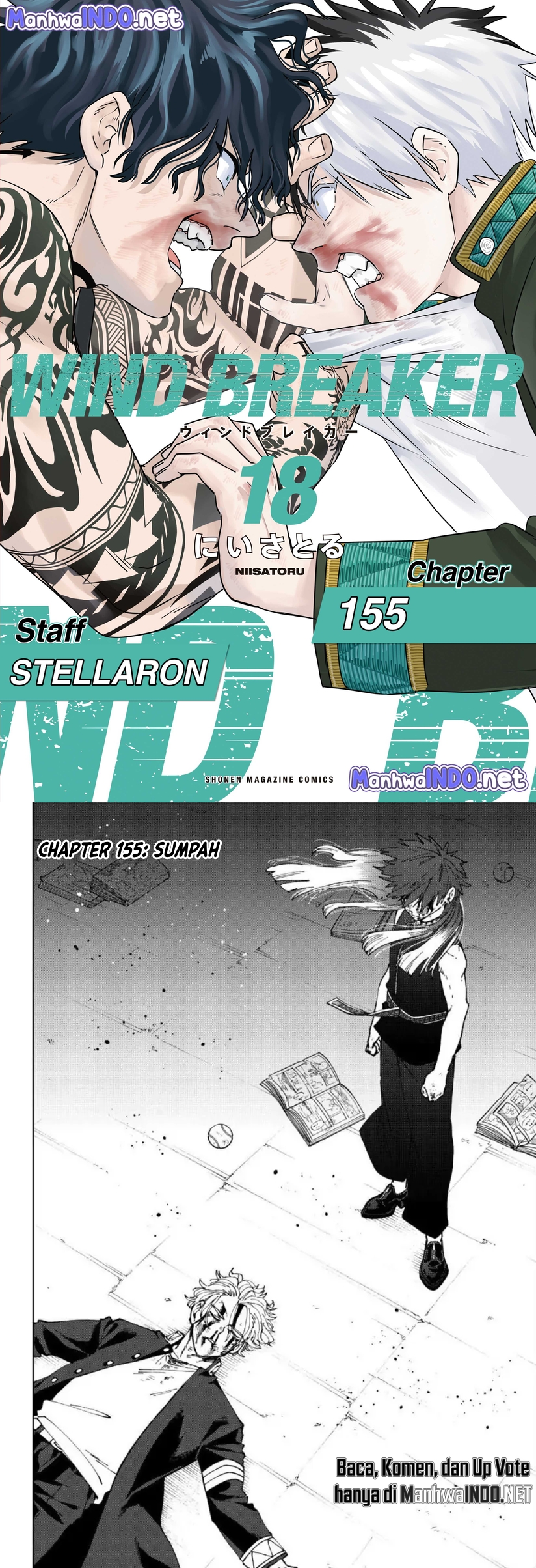 Baca Komik Wind Breaker (NII Satoru) Chapter 155 Gambar 1