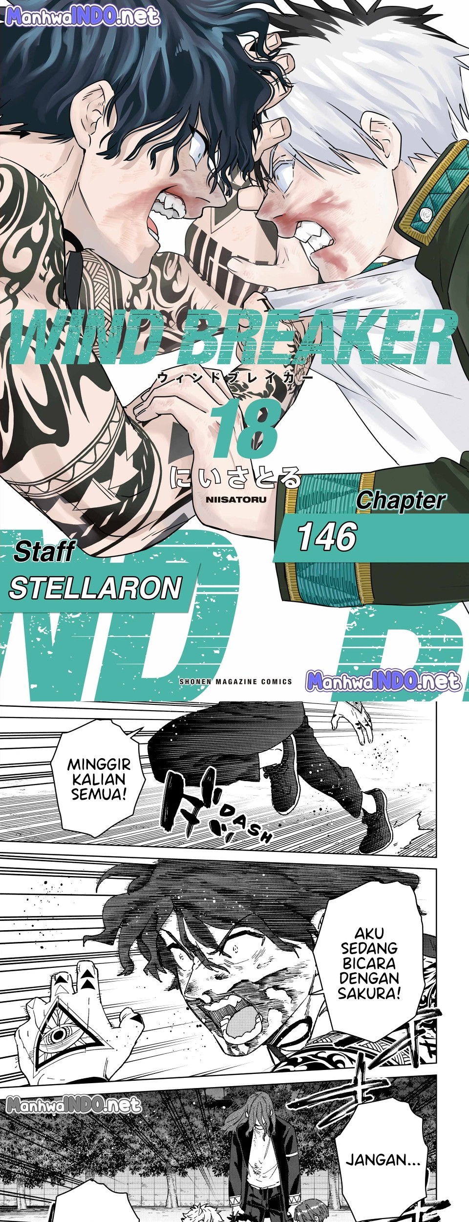 Baca Komik Wind Breaker (NII Satoru) Chapter 146 Gambar 1