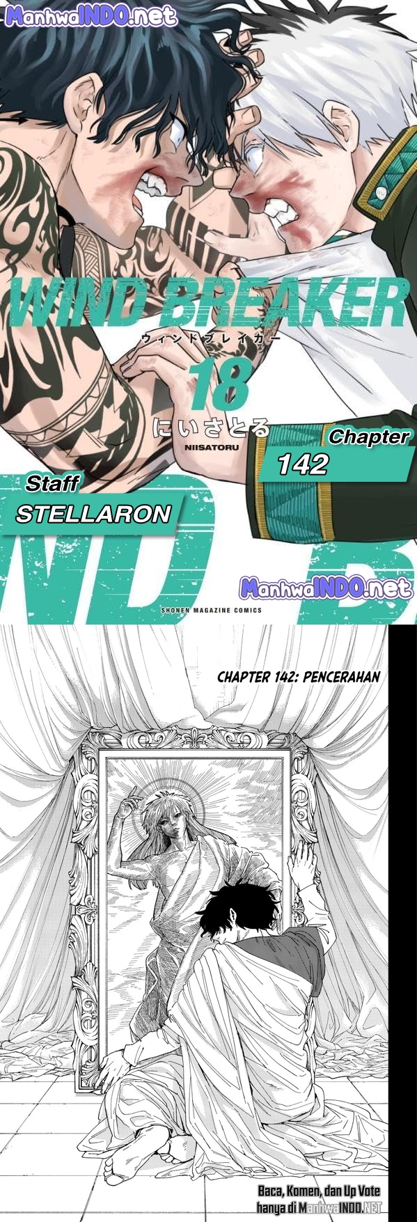 Baca Komik Wind Breaker (NII Satoru) Chapter 142 Gambar 1