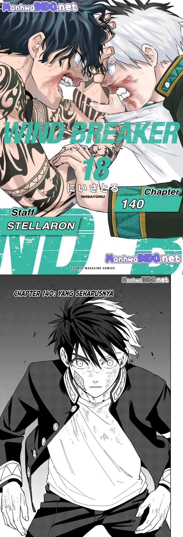 Baca Komik Wind Breaker (NII Satoru) Chapter 140 Gambar 1