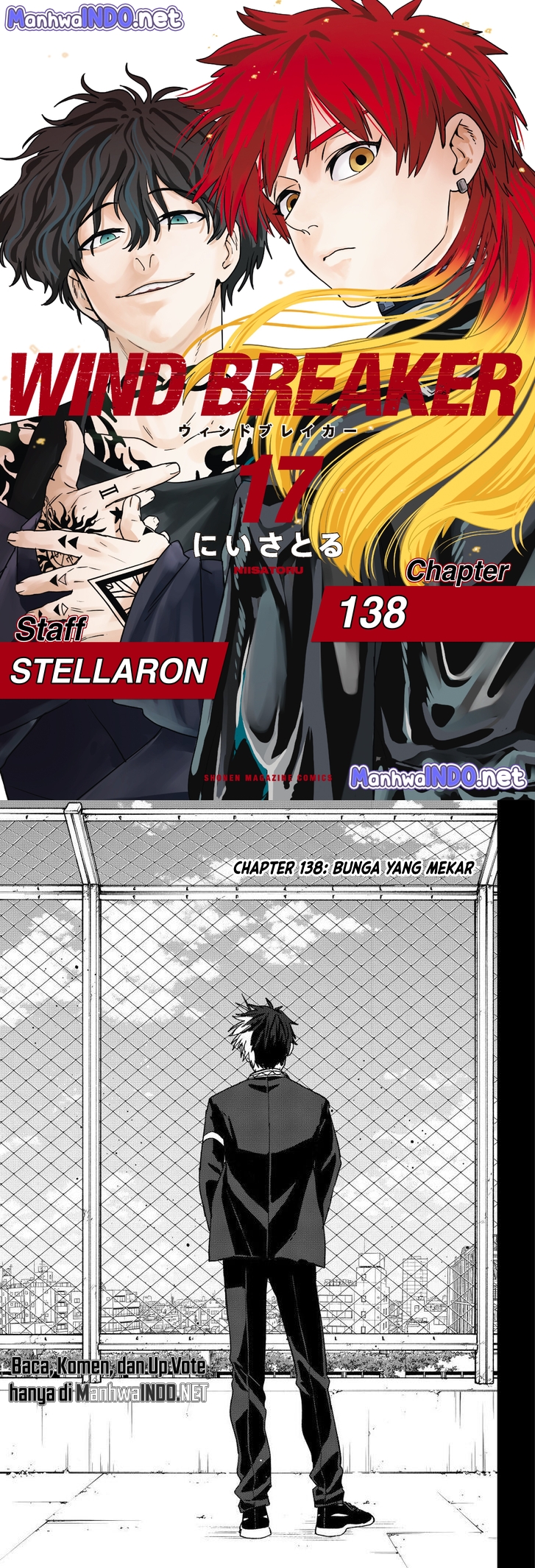 Baca Komik Wind Breaker (NII Satoru) Chapter 138 Gambar 1