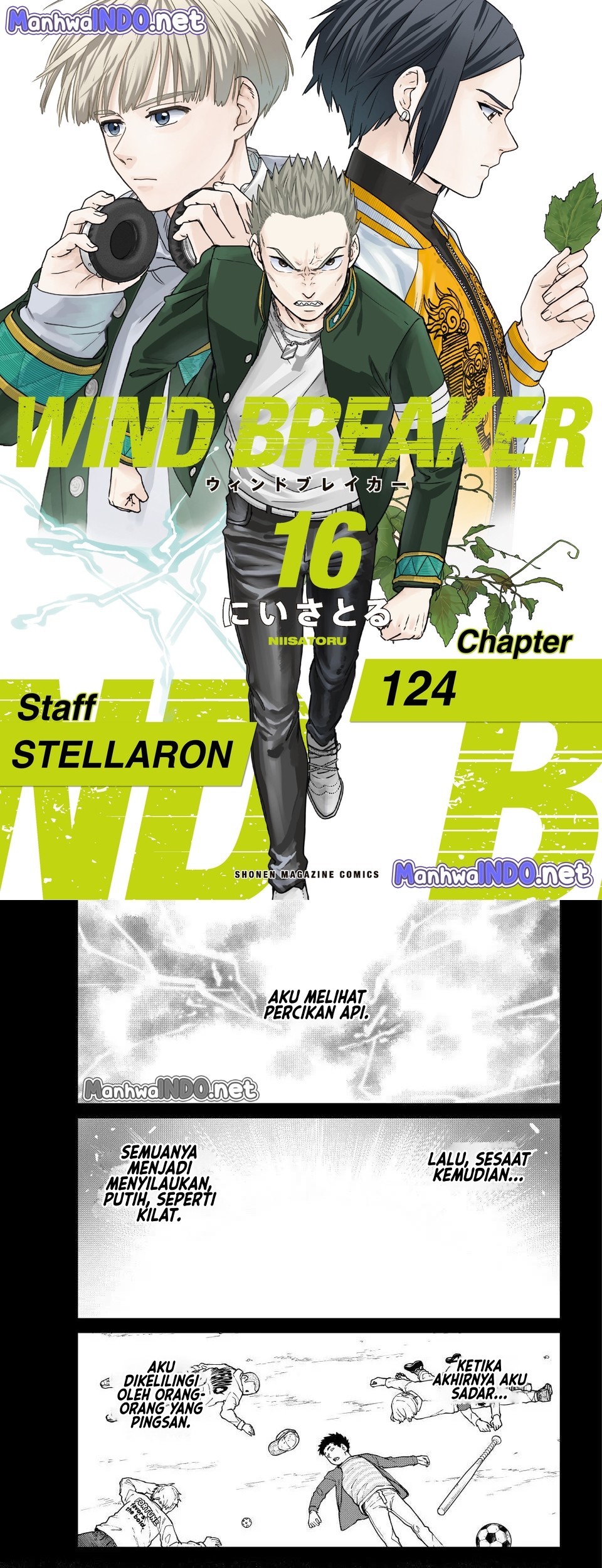Baca Komik Wind Breaker (NII Satoru) Chapter 124 Gambar 1