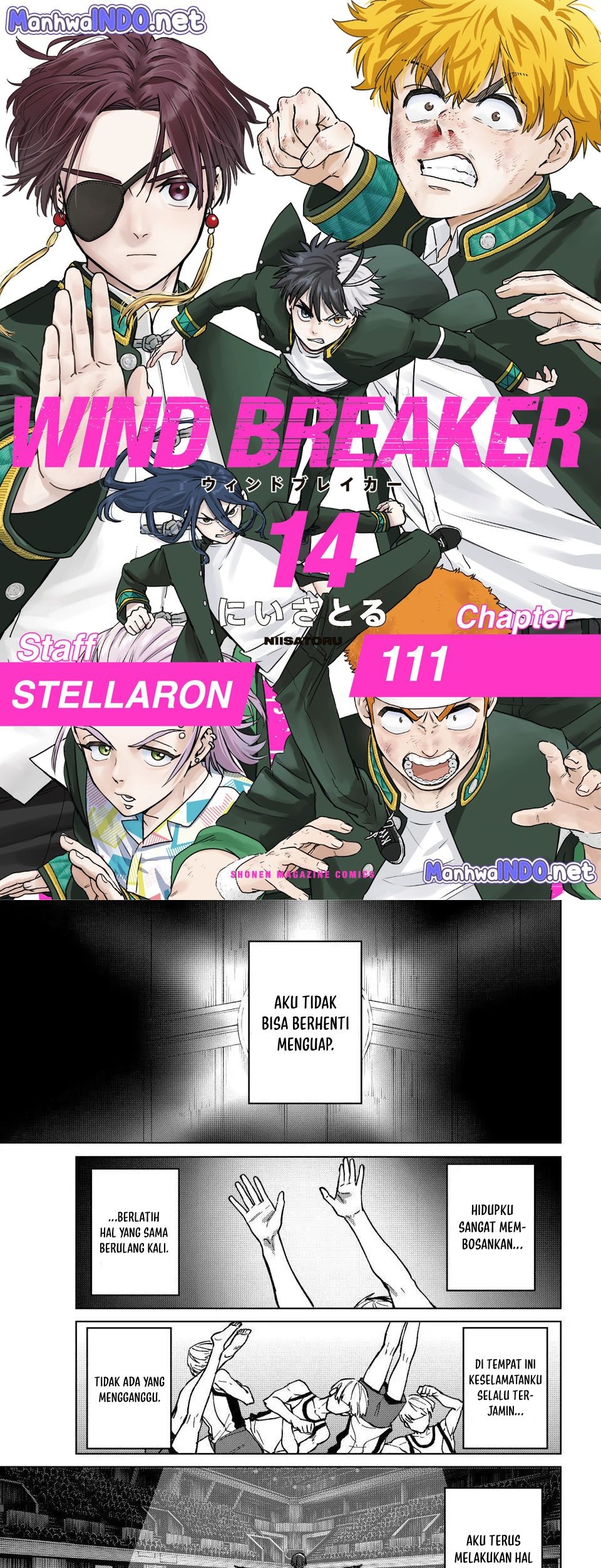 Baca Komik Wind Breaker (NII Satoru) Chapter 111 Gambar 1
