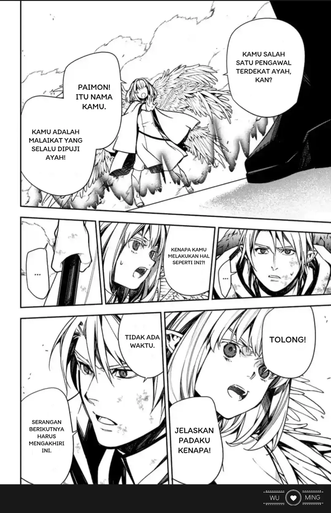 Owari no Seraph Chapter 127 Gambar 20