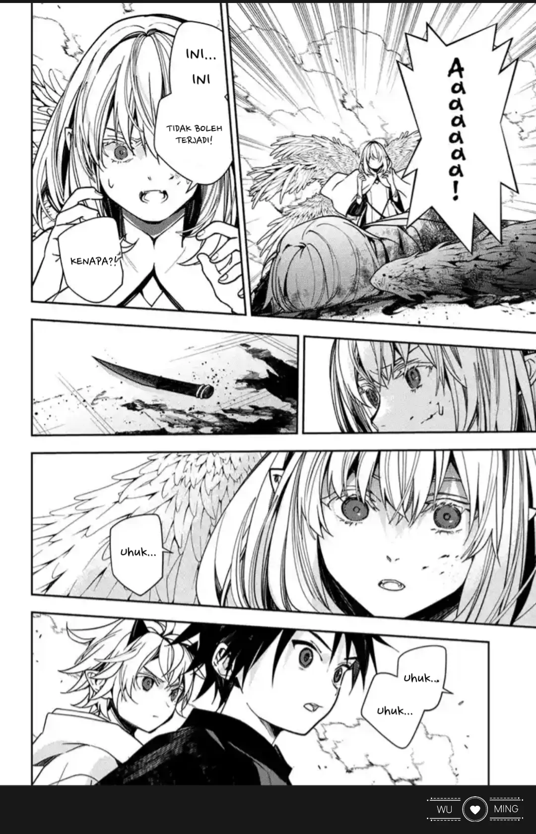 Owari no Seraph Chapter 127 Gambar 36