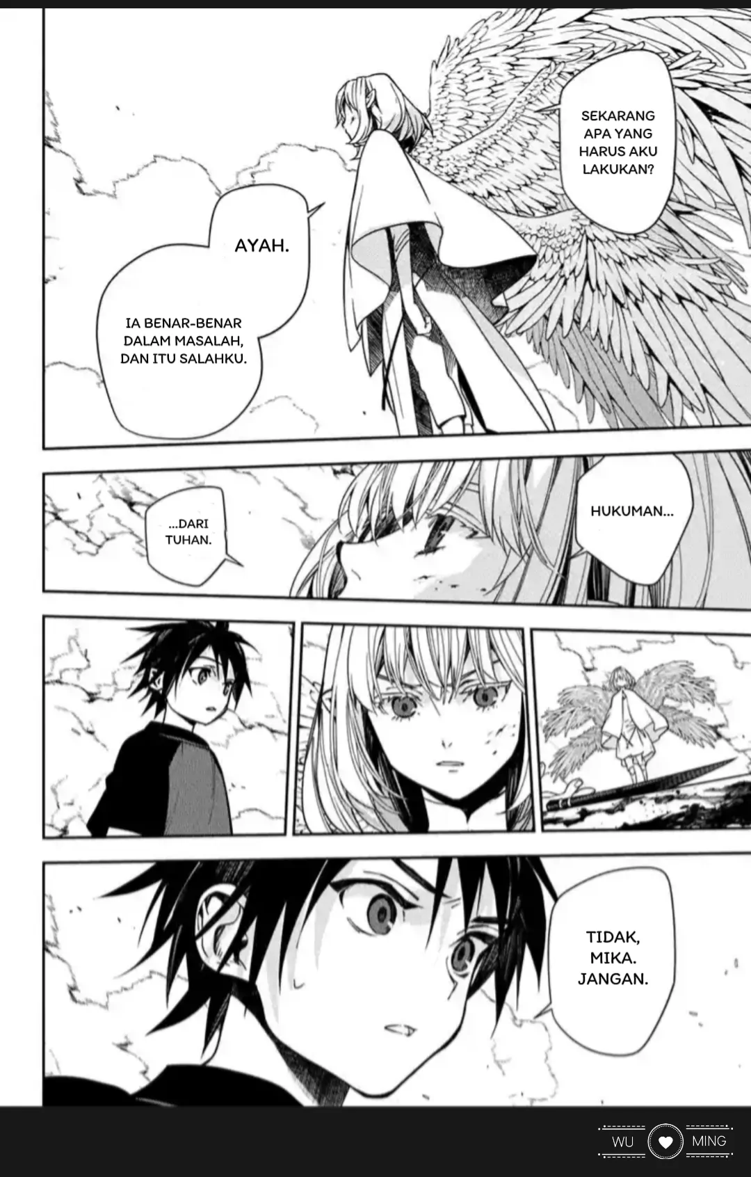 Owari no Seraph Chapter 127 Gambar 38