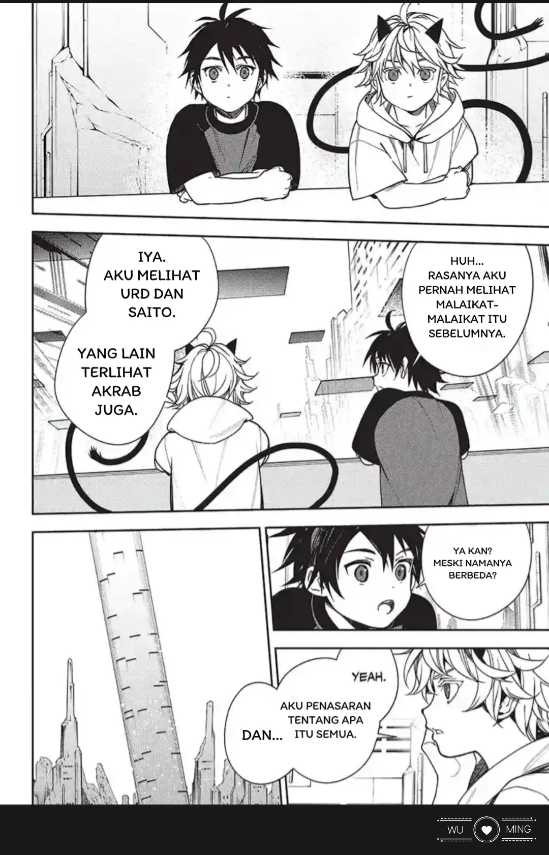 Owari no Seraph Chapter 126 Gambar 12