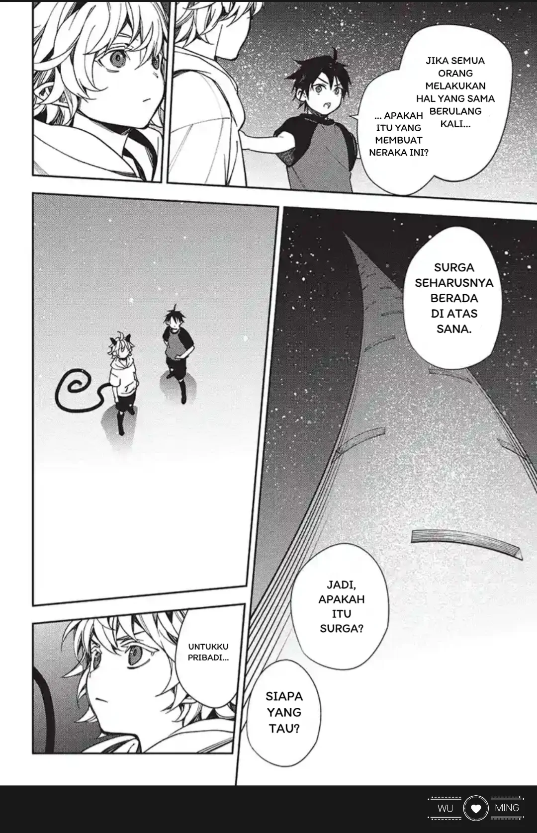 Owari no Seraph Chapter 126 Gambar 34