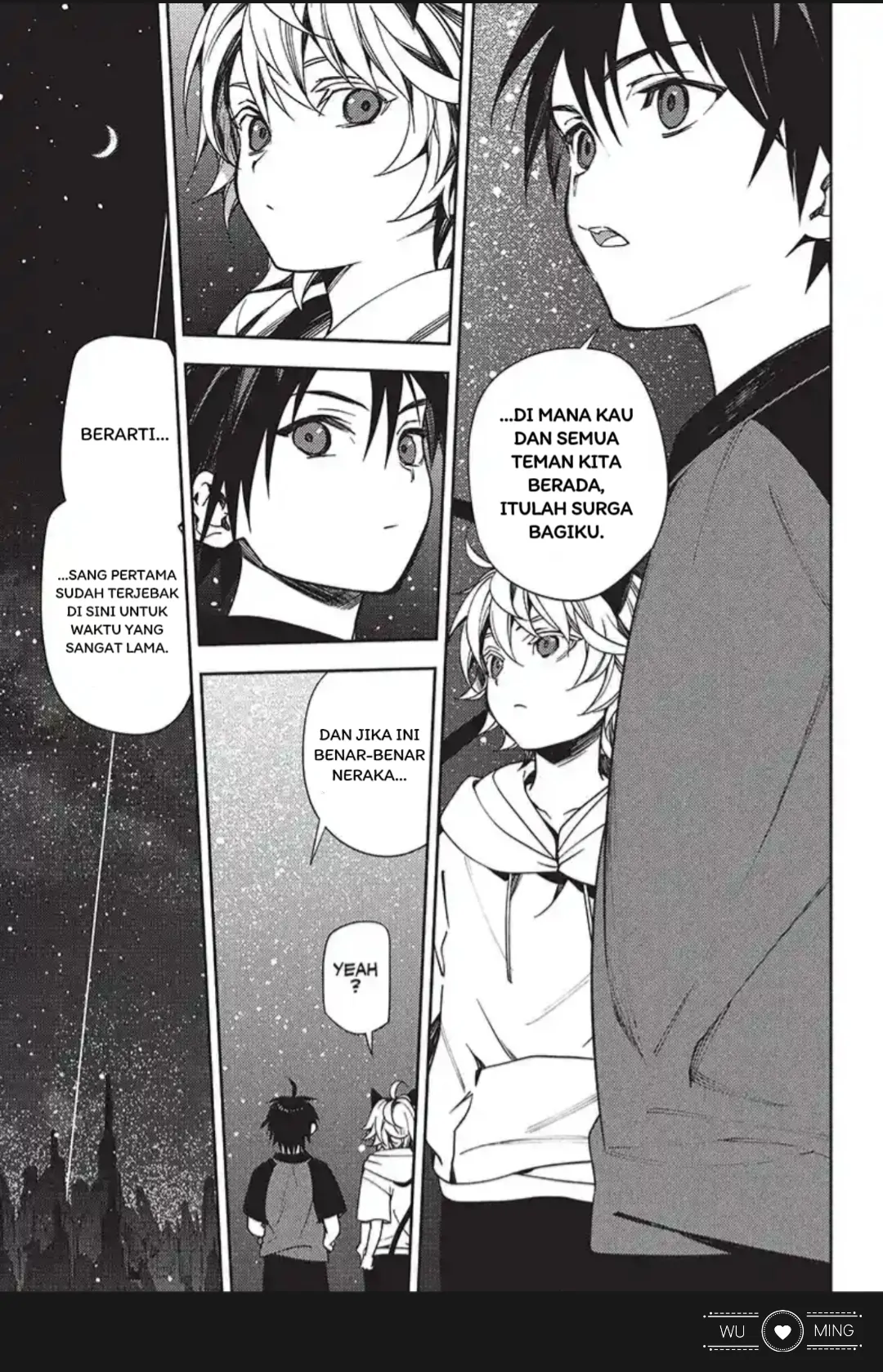 Owari no Seraph Chapter 126 Gambar 35