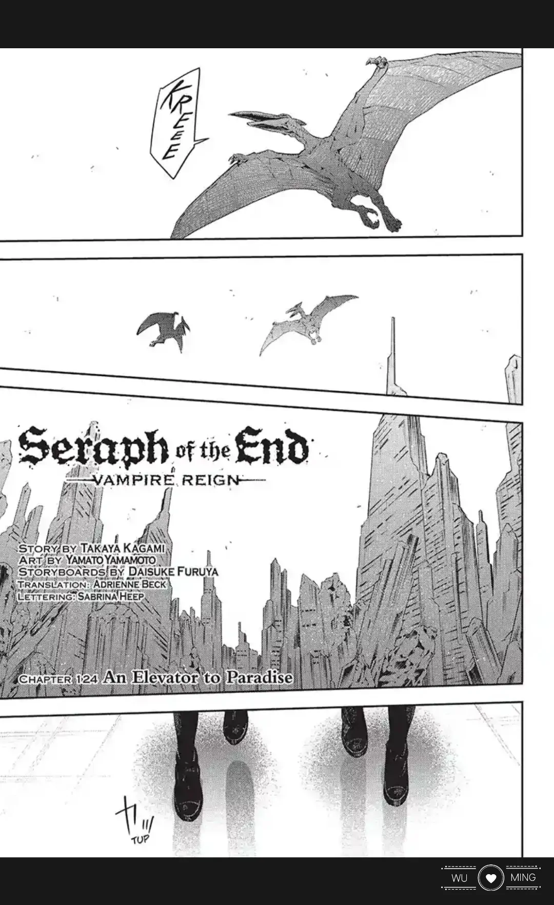 Baca Komik Owari no Seraph Chapter 124 Gambar 1