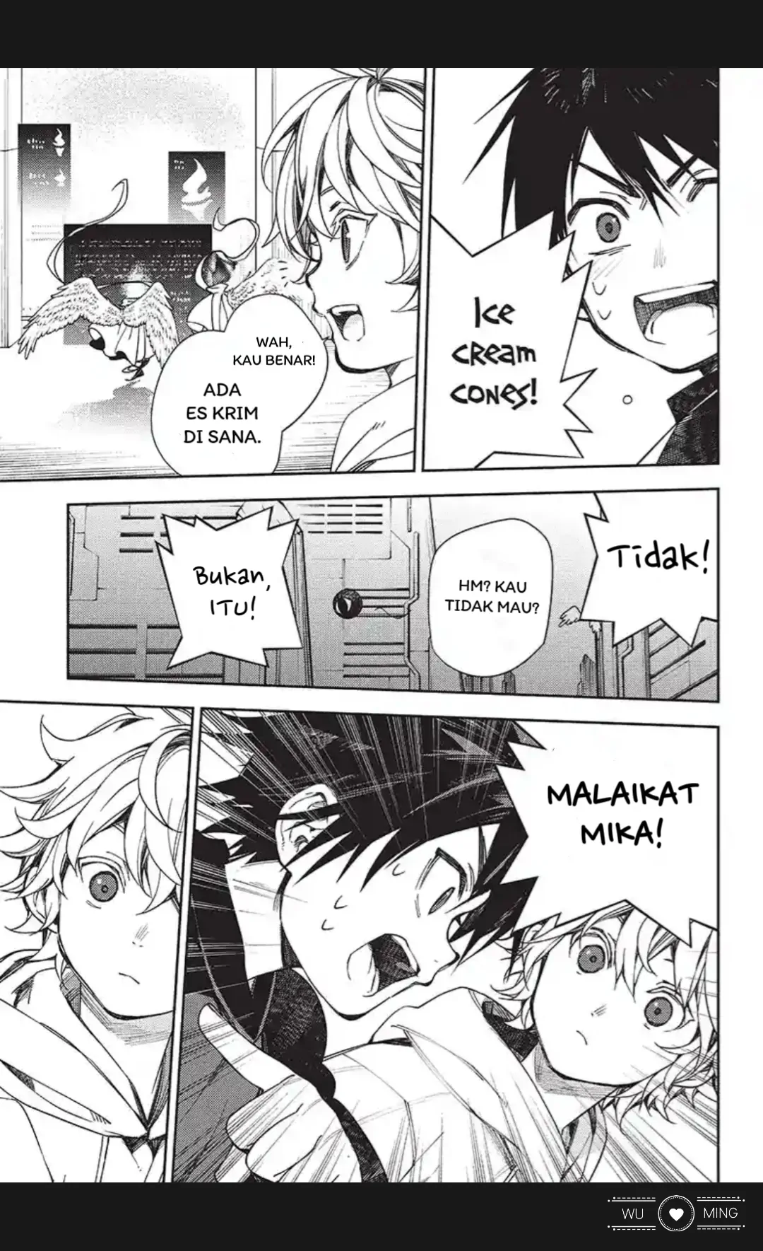 Owari no Seraph Chapter 124 Gambar 13