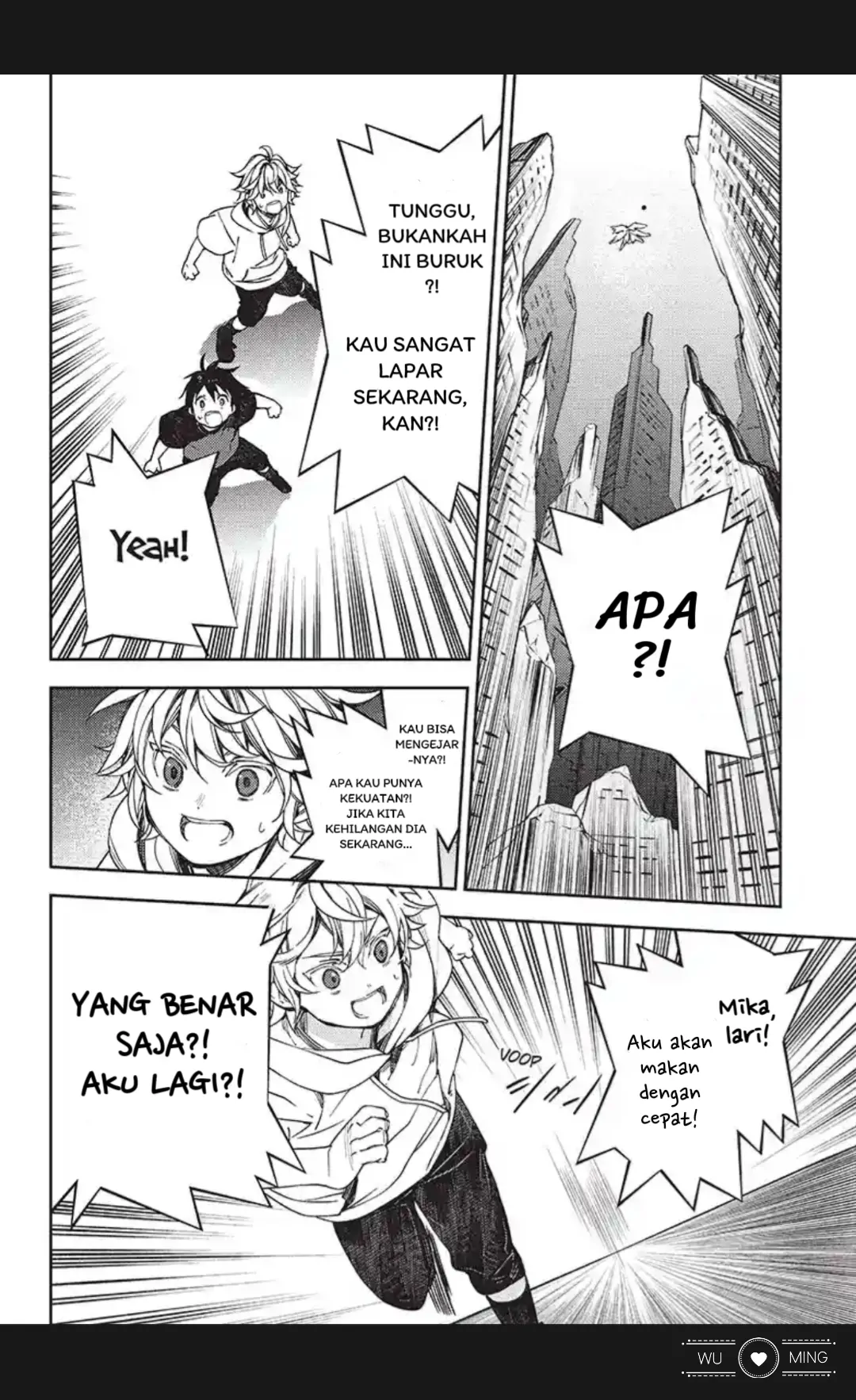 Owari no Seraph Chapter 124 Gambar 14