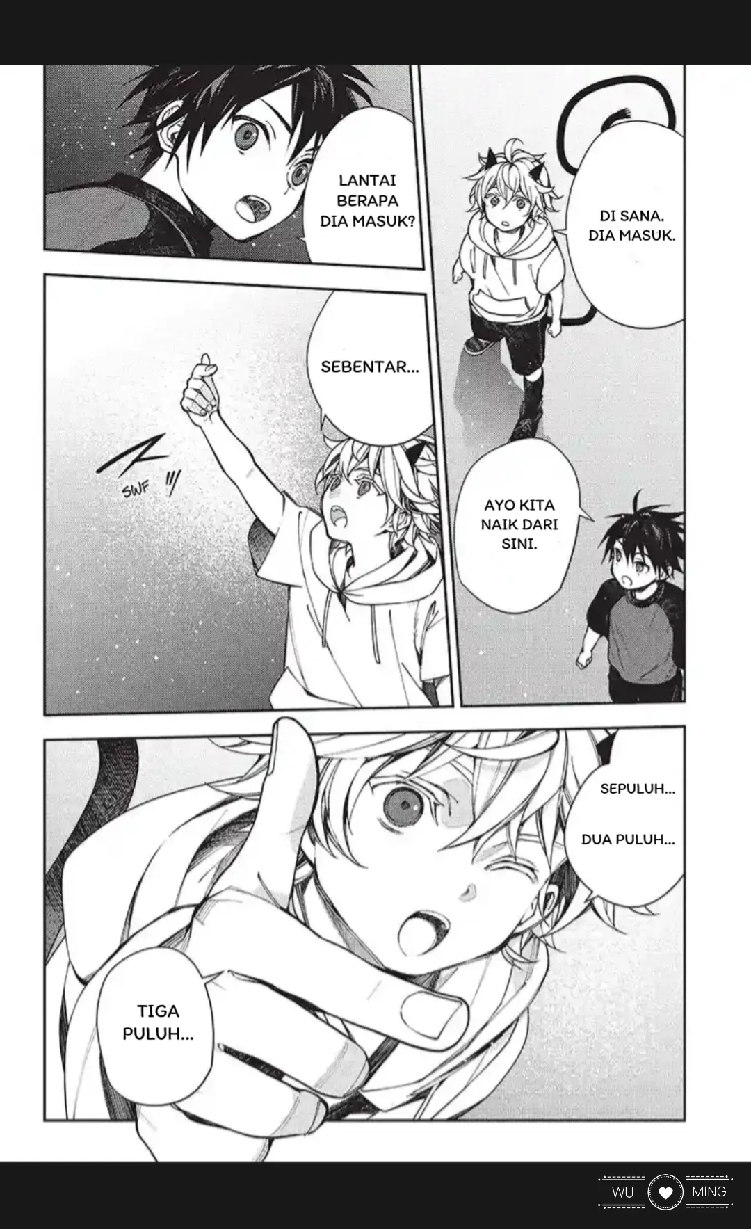 Owari no Seraph Chapter 124 Gambar 28