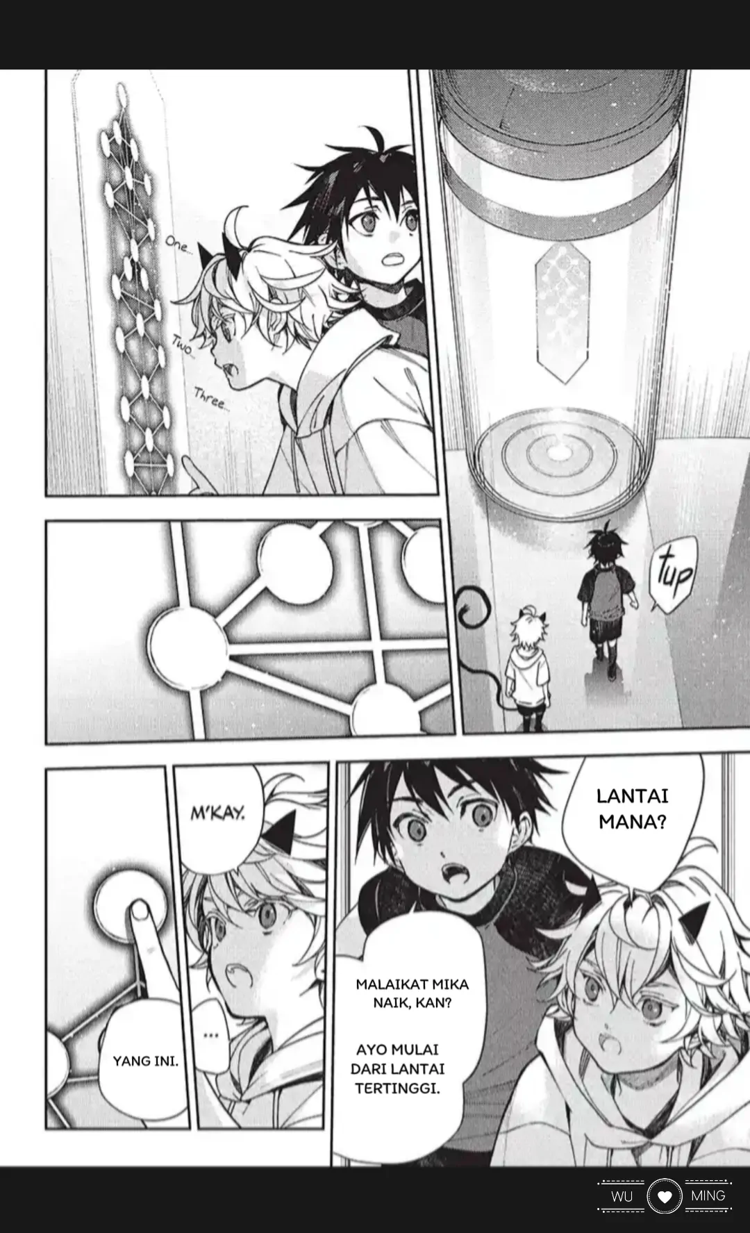Owari no Seraph Chapter 124 Gambar 38