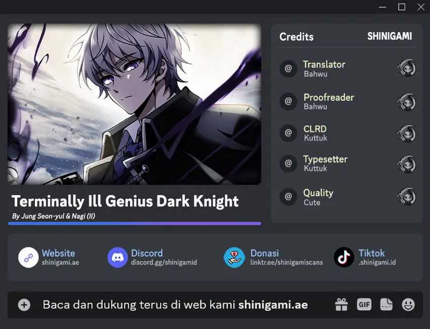 Baca Komik Terminally-Ill Genius Dark Knight Chapter 75 Gambar 1