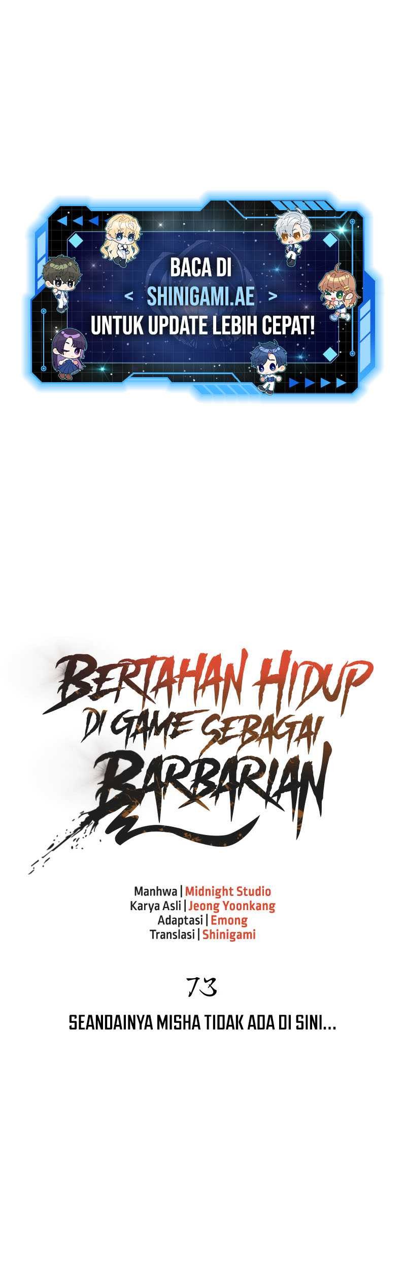 Survive as a Barbarian in the Game Chapter 73 Gambar 6
