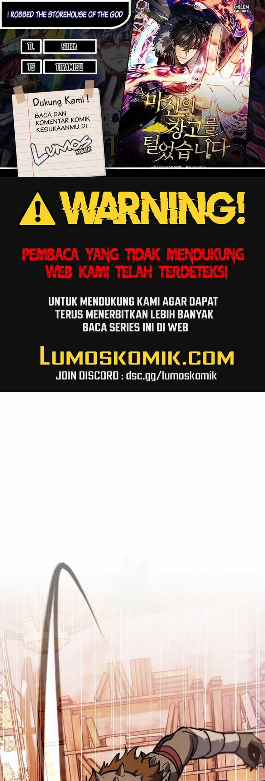 Baca Komik I Robbed The Storehouse Of The God Chapter 23 Gambar 1