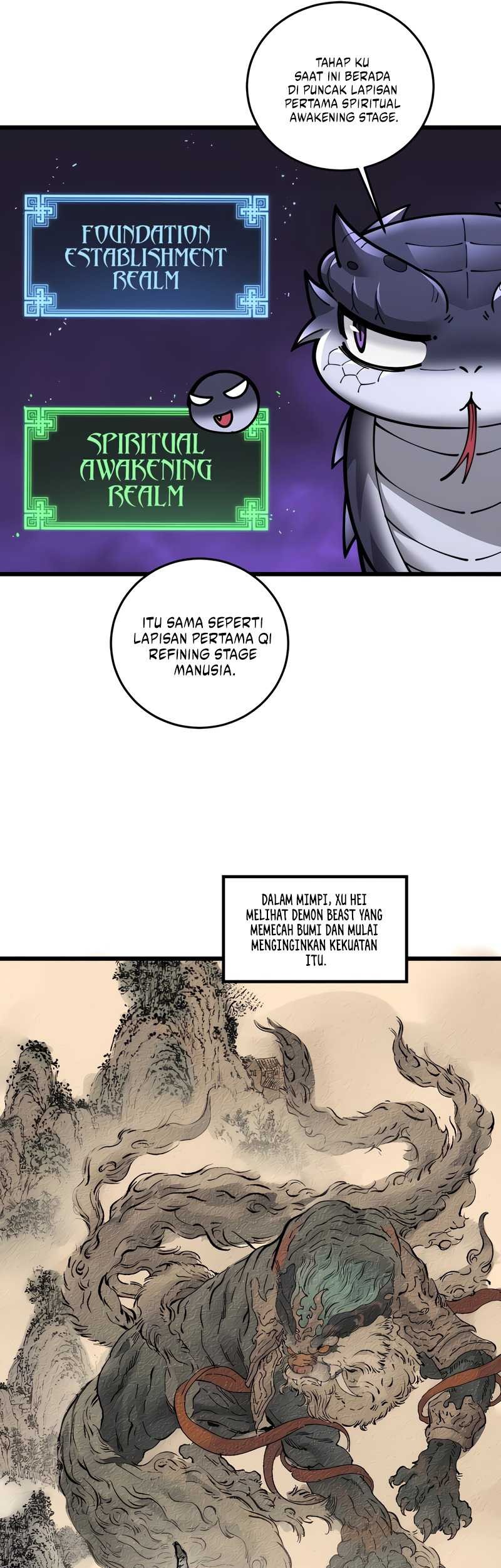 Snake Immortal: The Tale of a Snake’s Cultivation to Immortality Chapter 02 Gambar 25