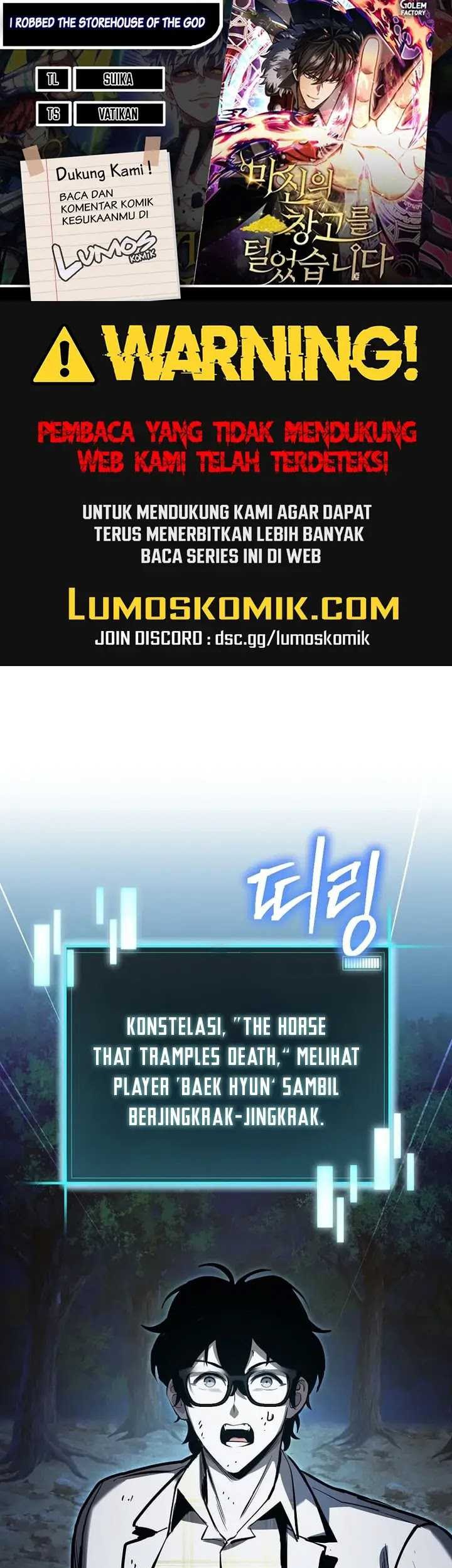 Baca Komik I Robbed The Storehouse Of The God Chapter 21 Gambar 1