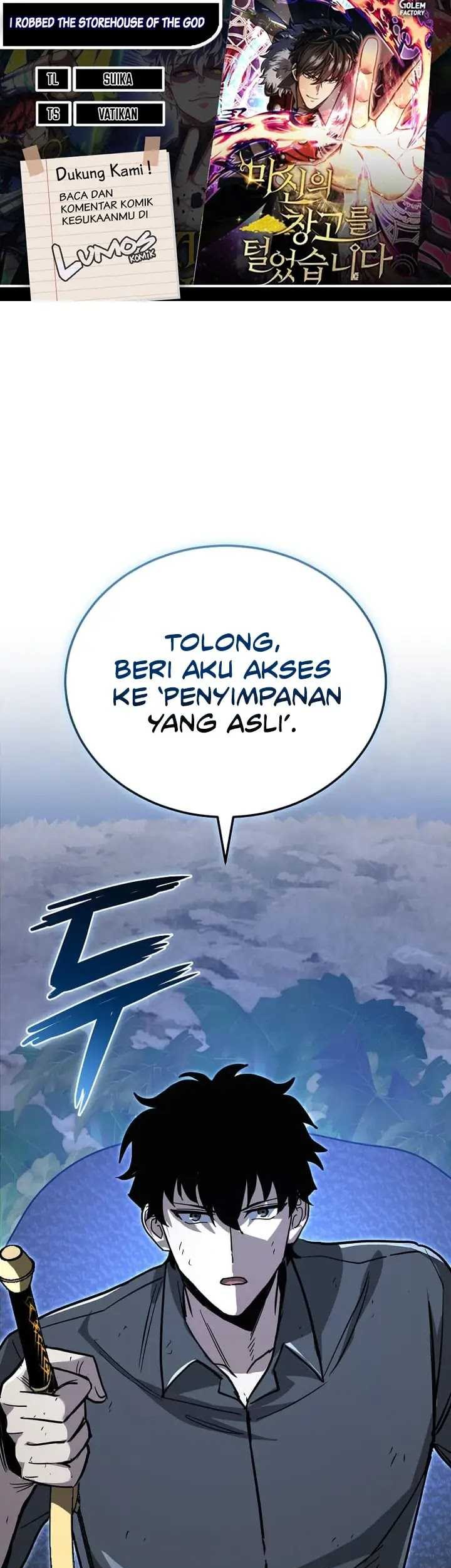 Baca Komik I Robbed The Storehouse Of The God Chapter 20 Gambar 1