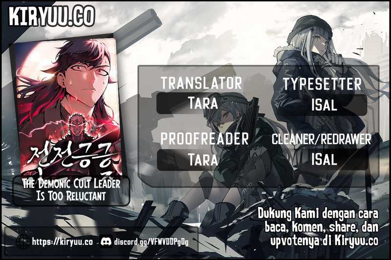Baca Komik The Demonic Cult Leader Is Too Reluctant Chapter 20 Gambar 1