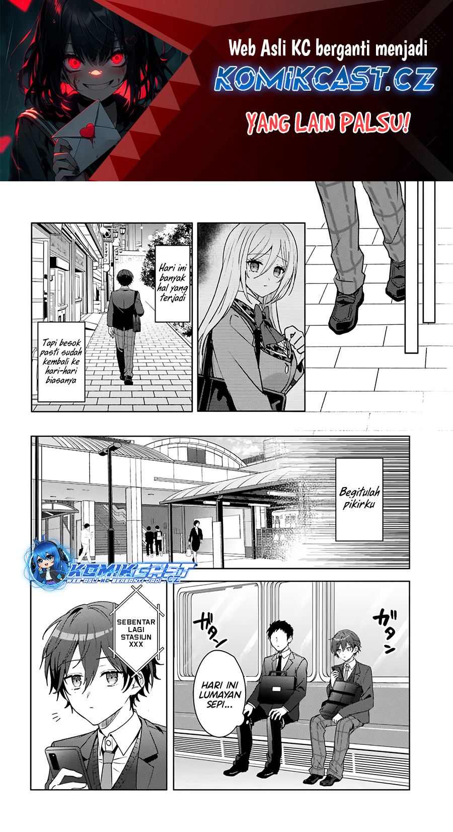 Baca Takou no Hiki wo Tasuketara, Otomodachi kara Hajimeru Koto ni narimashita (After Helping “Ice Princess” from Another School, I Decided to Start As a Friend) Chapter 01.2 Gambar 2
