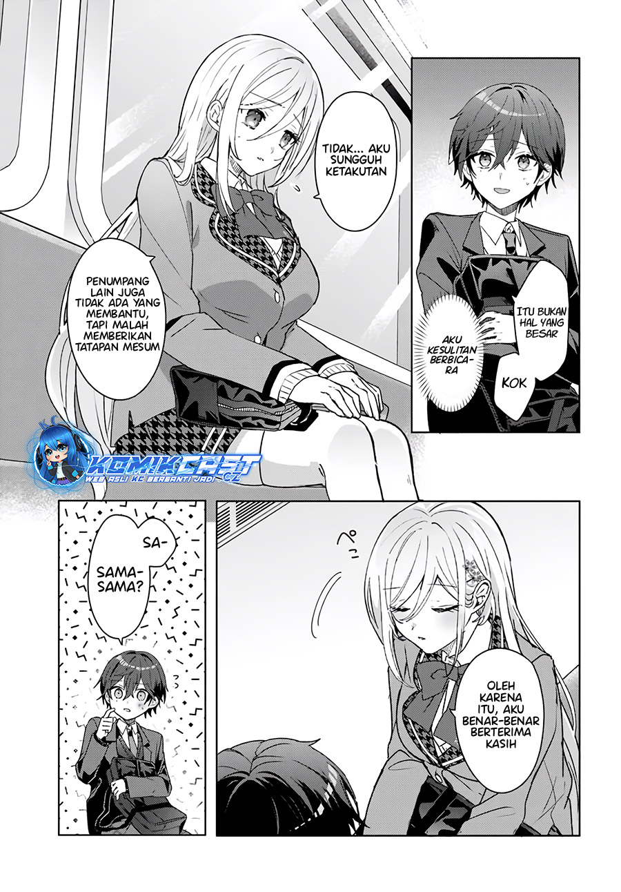 Takou no Hiki wo Tasuketara, Otomodachi kara Hajimeru Koto ni narimashita (After Helping “Ice Princess” from Another School, I Decided to Start As a Friend) Chapter 01.2 Gambar 5