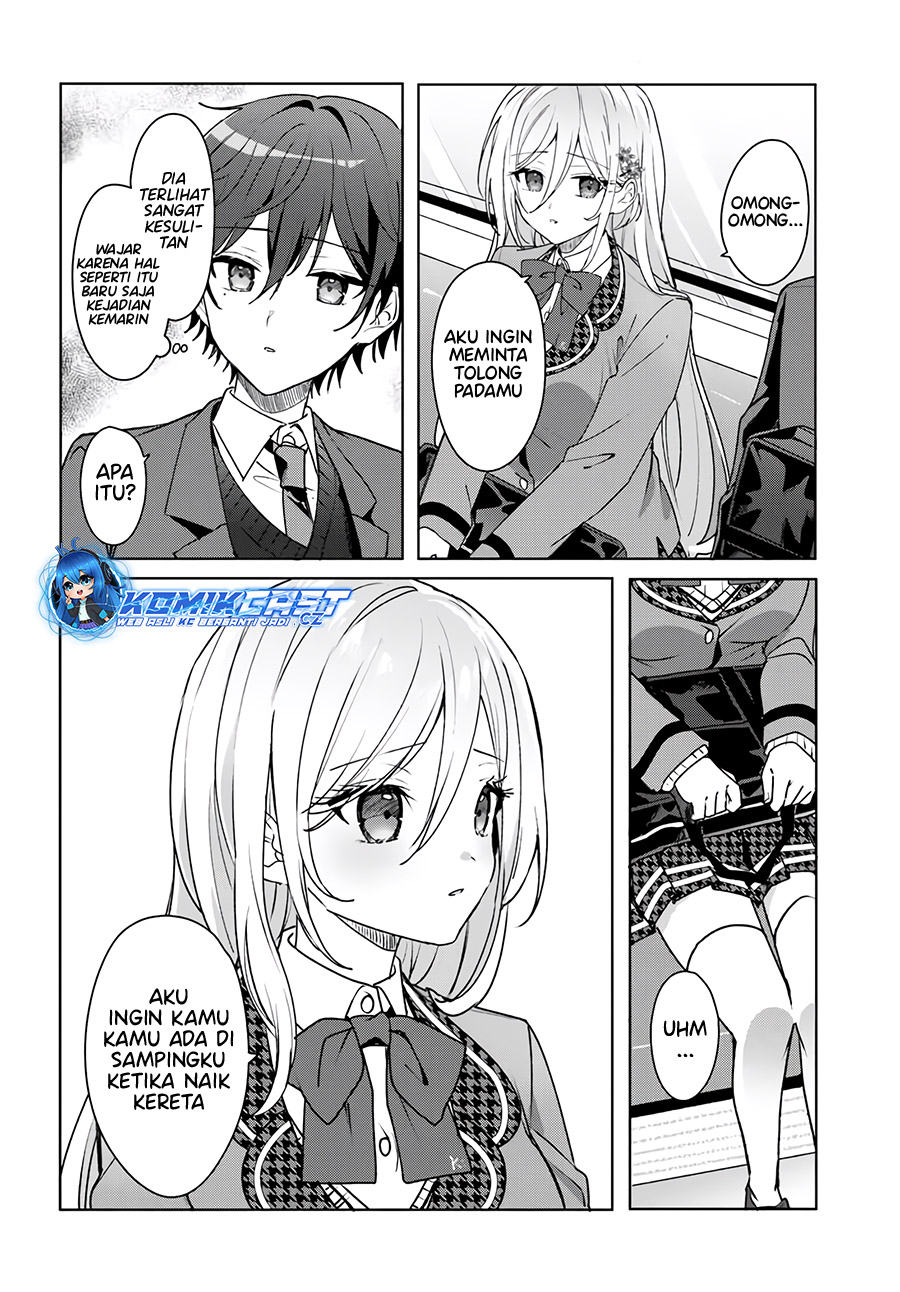 Takou no Hiki wo Tasuketara, Otomodachi kara Hajimeru Koto ni narimashita (After Helping “Ice Princess” from Another School, I Decided to Start As a Friend) Chapter 01.2 Gambar 8