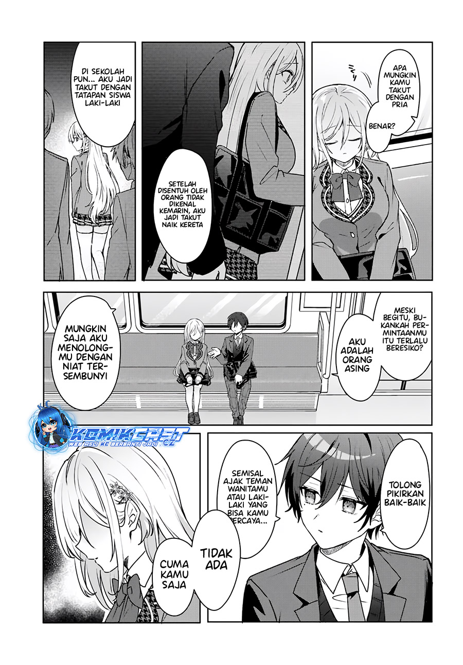 Takou no Hiki wo Tasuketara, Otomodachi kara Hajimeru Koto ni narimashita (After Helping “Ice Princess” from Another School, I Decided to Start As a Friend) Chapter 01.2 Gambar 9