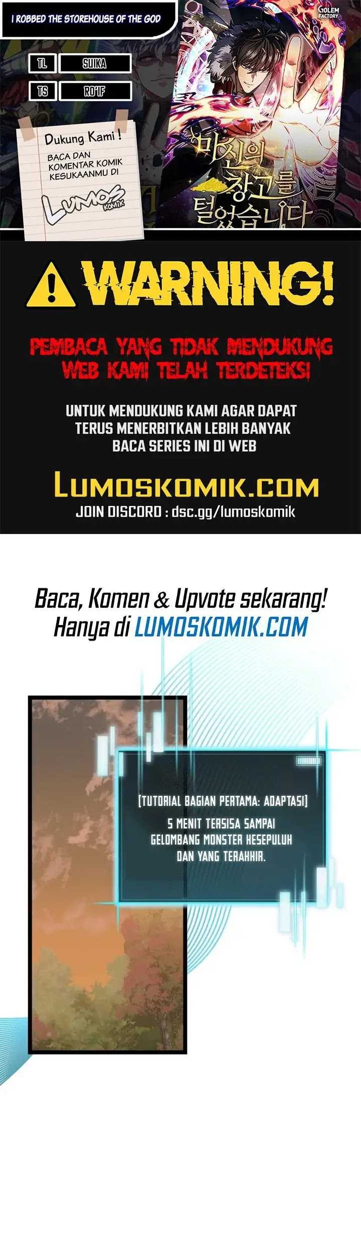 Baca Komik I Robbed The Storehouse Of The God Chapter 17 Gambar 1