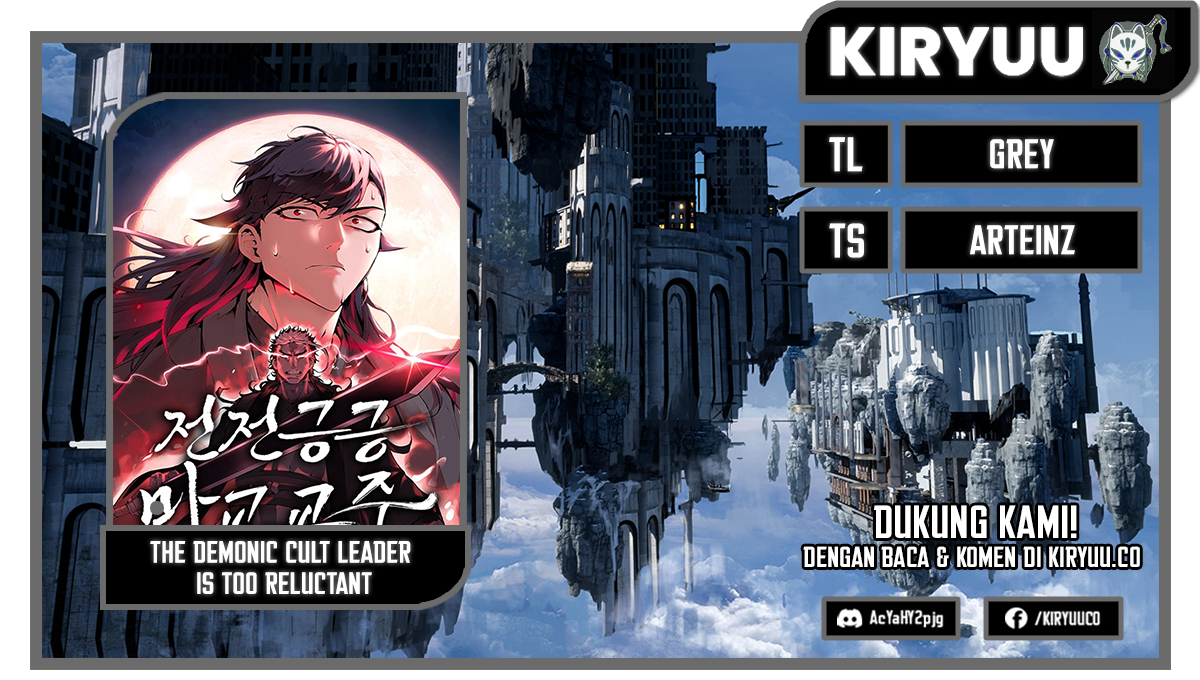 Baca Komik The Demonic Cult Leader Is Too Reluctant Chapter 12 Gambar 1