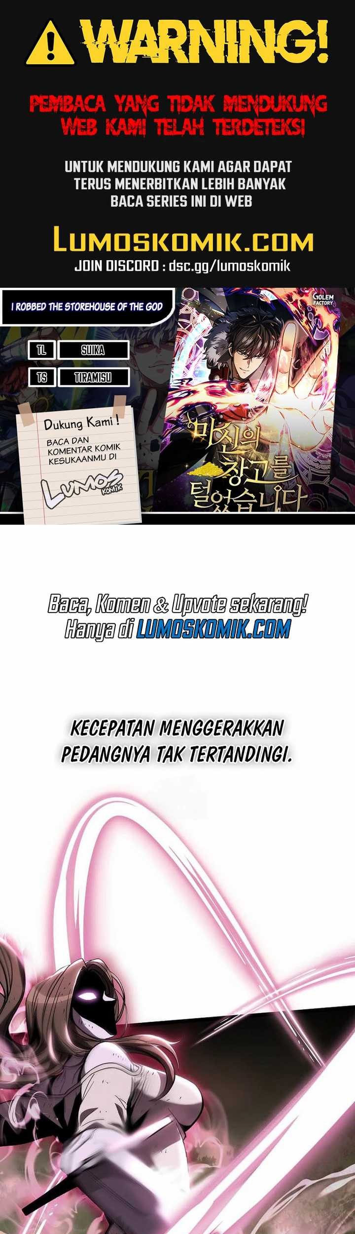 Baca Komik I Robbed The Storehouse Of The God Chapter 10 Gambar 1