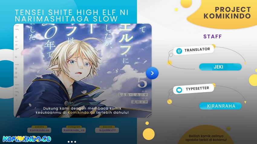 Baca Komik Tensei Shite High Elf ni Narimashitaga, Slow Life wa 120-nen de Akimashita Chapter 26 Gambar 1