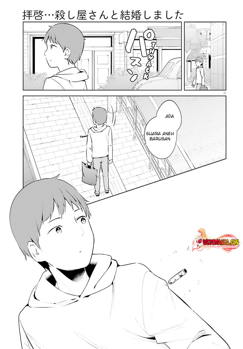 Haikei… Koroshiya-san to Kekkon Shimashita Chapter 48 Gambar 13