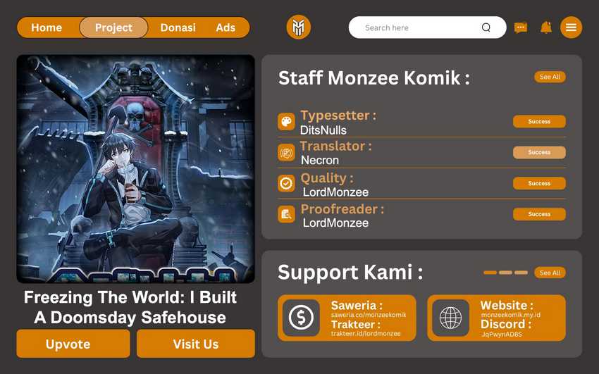 Baca Komik Freezing The World: I Built A Doomsday Safehouse Chapter 308 Gambar 1
