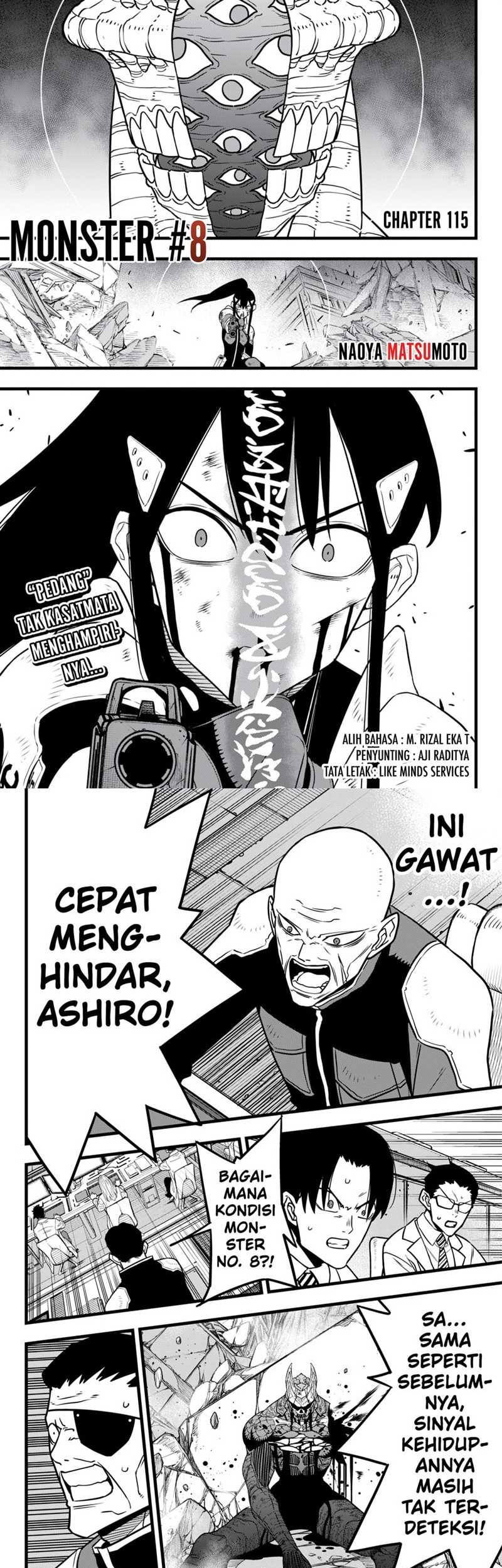 Baca Komik 8Kaijuu Chapter 115 Gambar 1