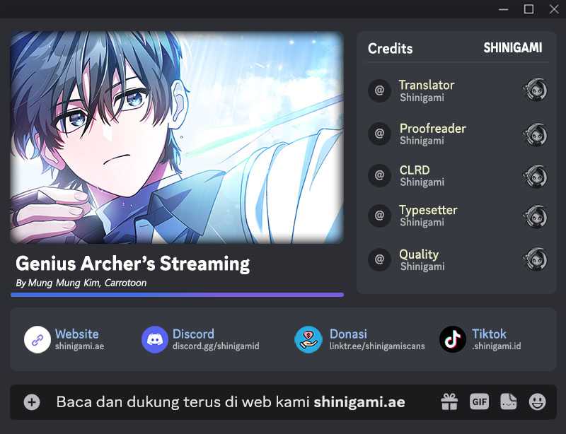 Baca Komik Genius Archer’s Streaming Chapter 44 Gambar 1