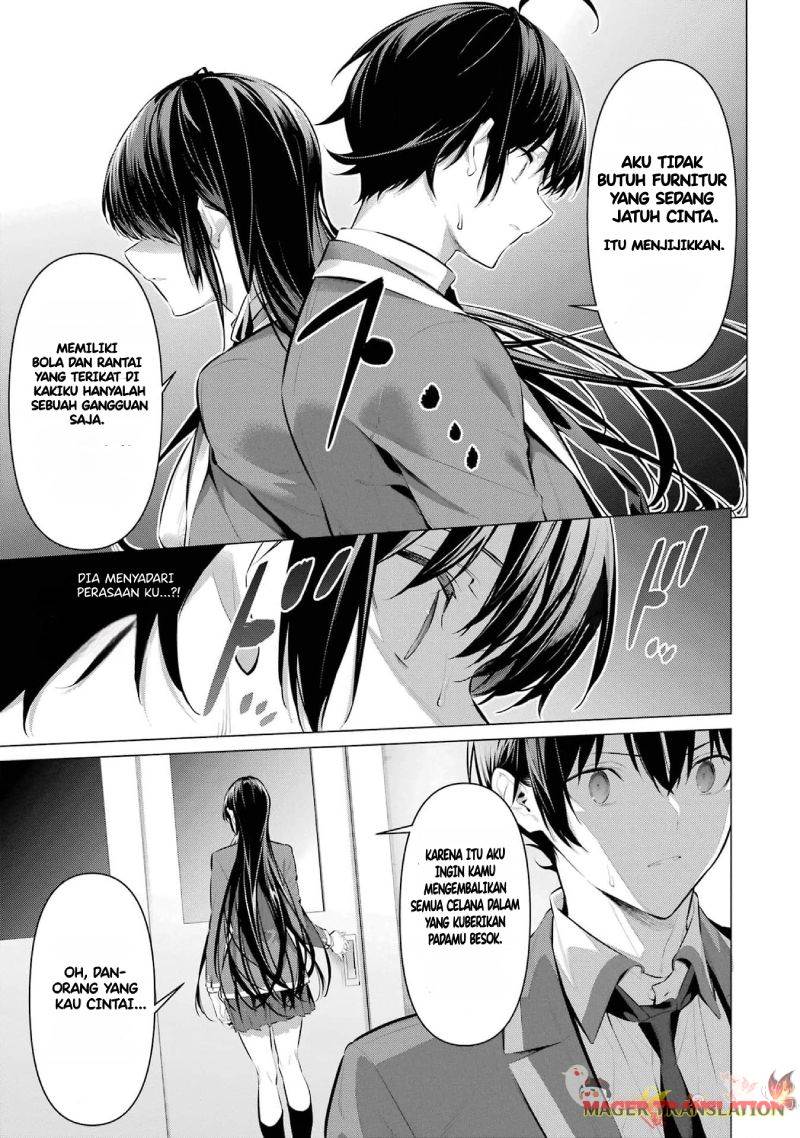 Haite Kudasai Takamine-san Chapter 47 Gambar 39