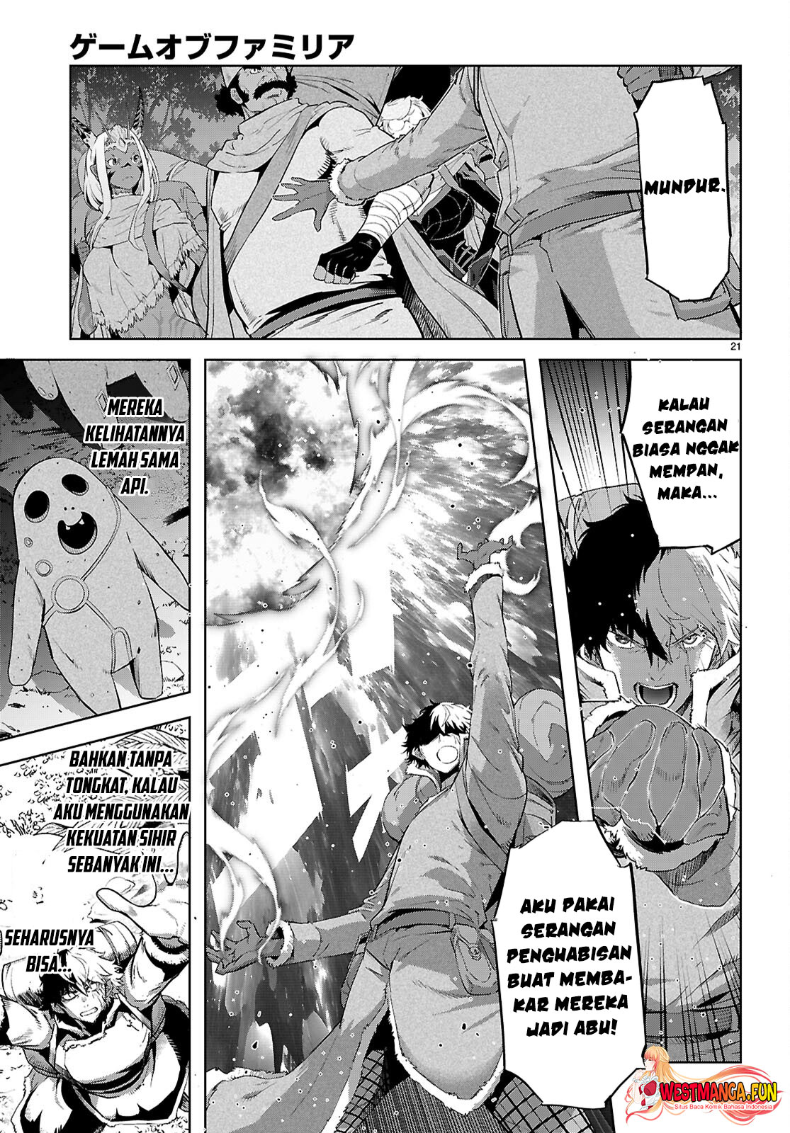 Game obu Familia - Family Senki Chapter 65 Gambar 25