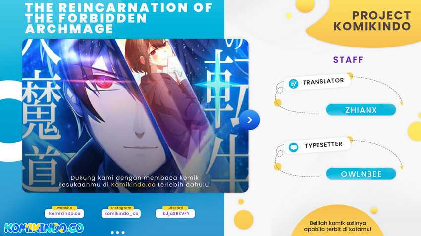 Baca Komik The Reincarnation of the Forbidden Archmage Chapter 78 Gambar 1