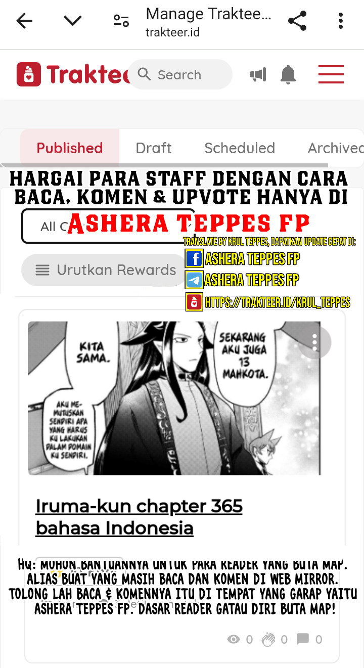 Mairimashita! Iruma-kun Chapter 361 Gambar 21