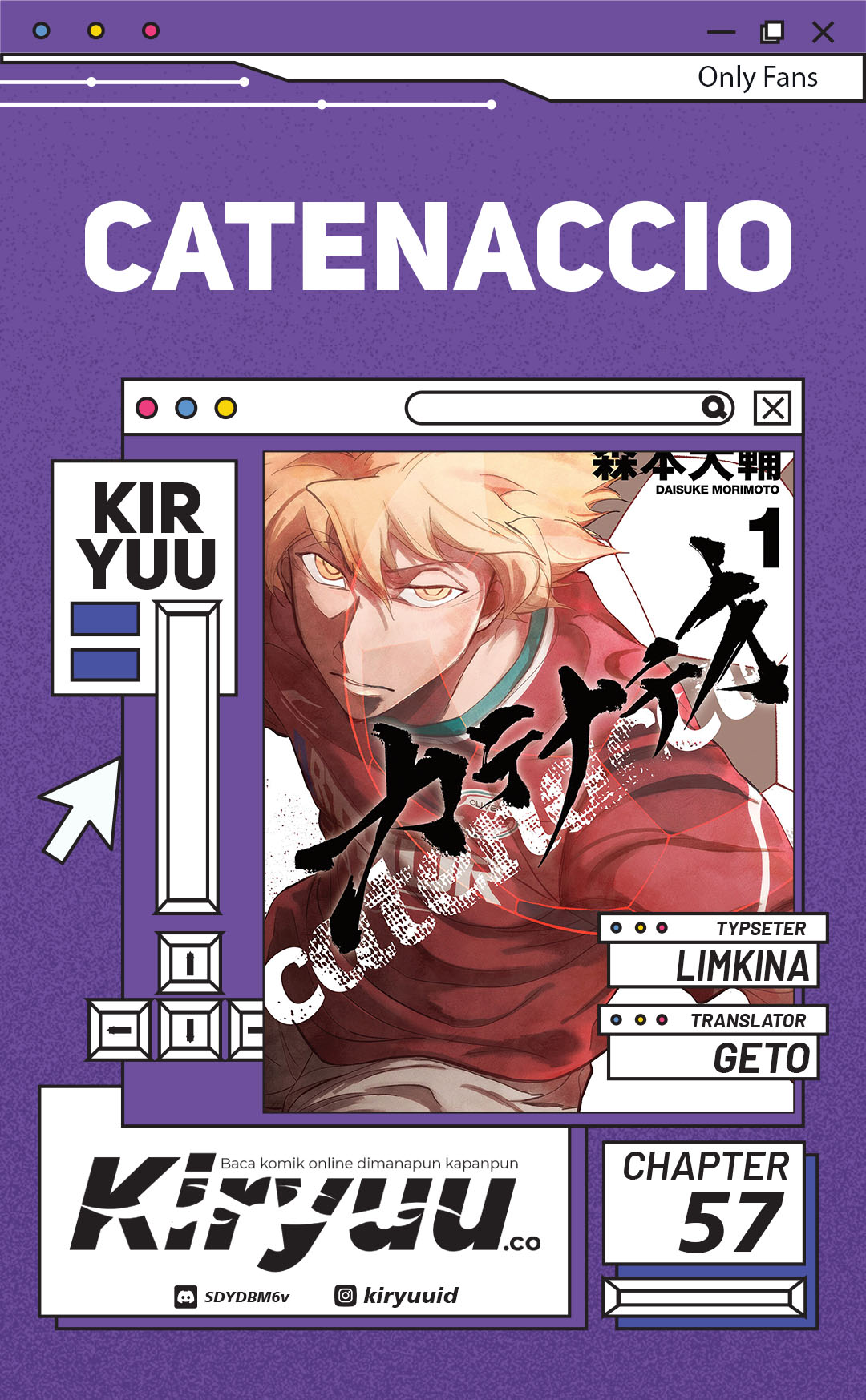 Baca Komik Catenaccio Chapter 57 Gambar 1