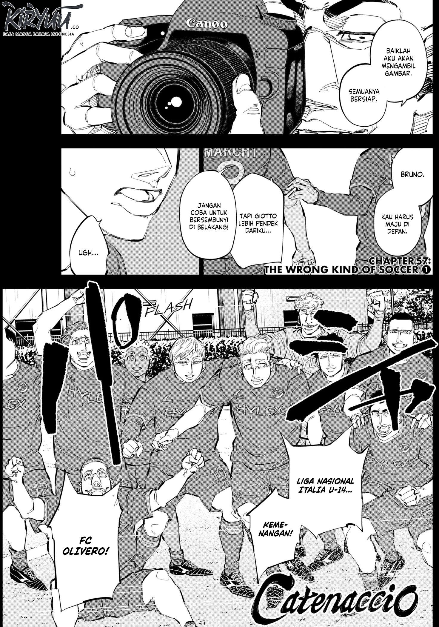 Baca Catenaccio Chapter 57 Gambar 2