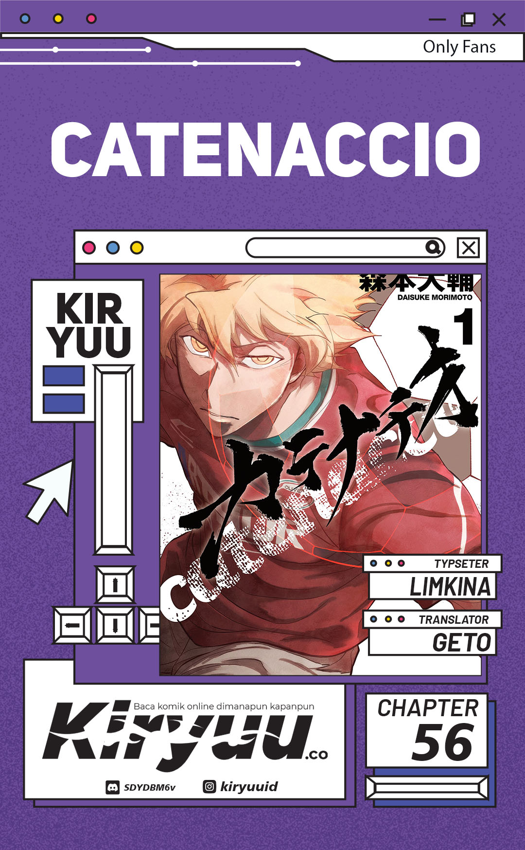 Baca Komik Catenaccio Chapter 56 Gambar 1